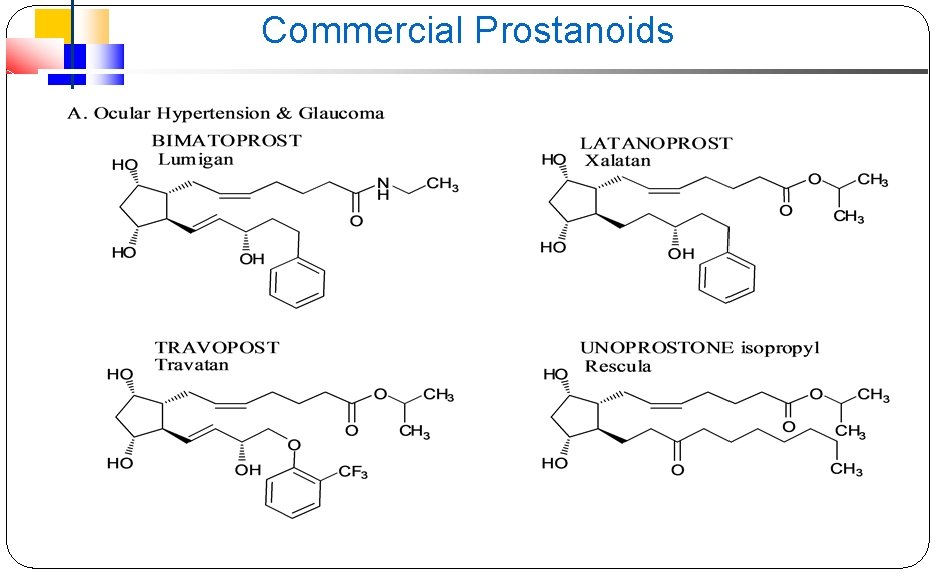 Commercial Prostanoids 