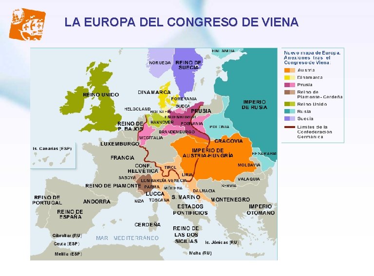 LA EUROPA DEL CONGRESO DE VIENA 