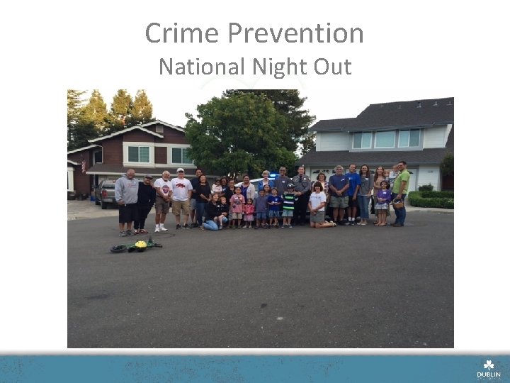 Crime Prevention National Night Out 