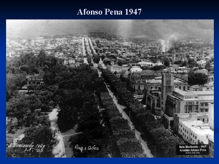 Afonso Pena 1947 