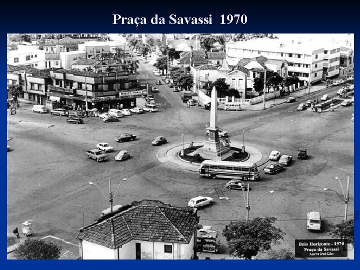 Praça da Savassi 1970 