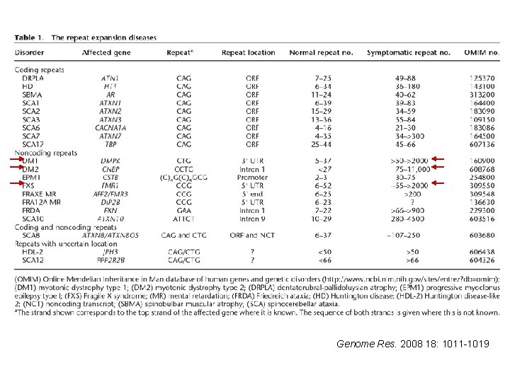 Genome Res. 2008 18: 1011 -1019 