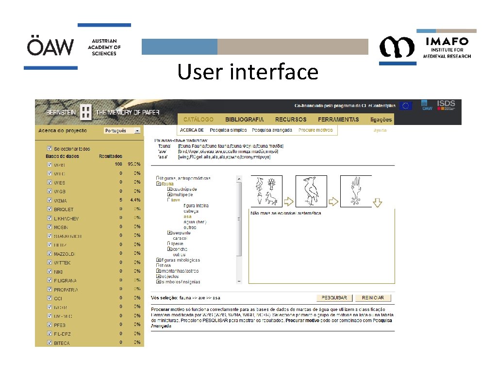 User interface 