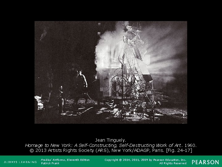 Jean Tinguely. Homage to New York: A Self-Constructing, Self-Destructing Work of Art. 1960. ©