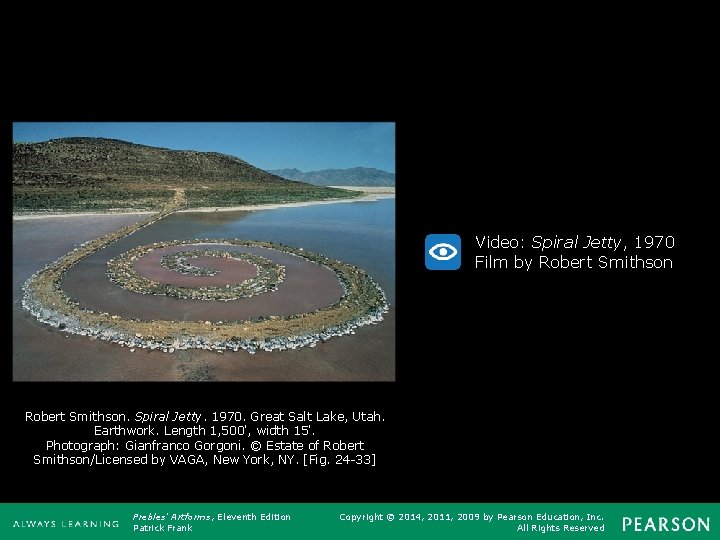 Video: Spiral Jetty, 1970 Film by Robert Smithson. Spiral Jetty. 1970. Great Salt Lake,