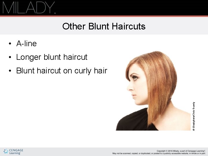 Other Blunt Haircuts • A-line • Longer blunt haircut © i. Stockphoto/Chris Gramly •