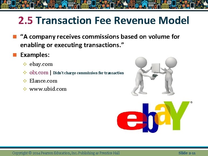2. 5 Transaction Fee Revenue Model “A company receives commissions based on volume for 2. 5 Transaction Fee Revenue Model “A company receives commissions based on volume for