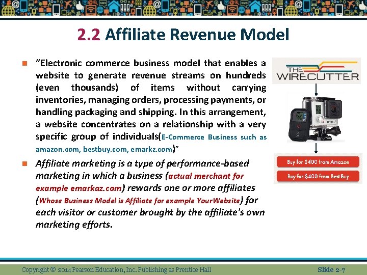 2. 2 Affiliate Revenue Model “Electronic commerce business model that enables a website to 2. 2 Affiliate Revenue Model “Electronic commerce business model that enables a website to