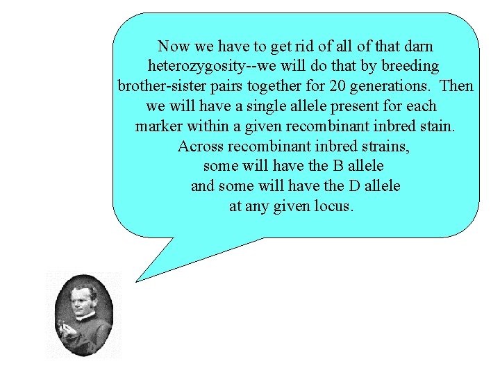 Now we have to get rid of all of that darn heterozygosity--we will do