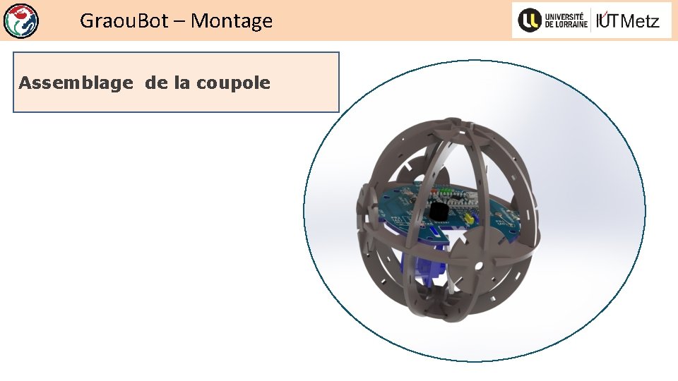 Graou. Bot – Montage Assemblage de la coupole 