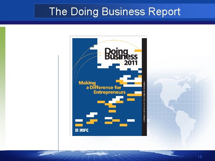 The Doing Business Report 18 