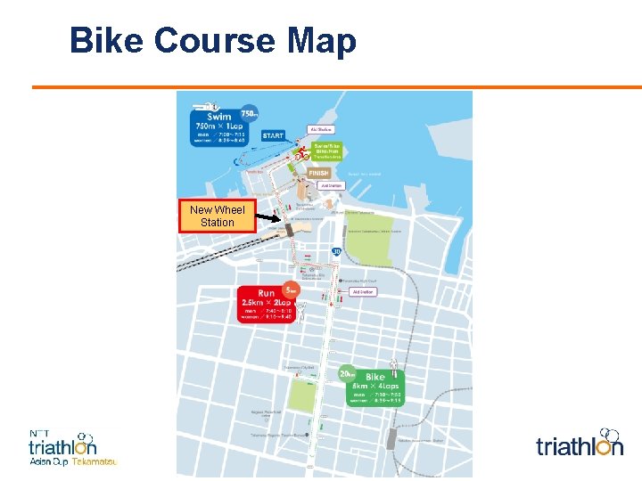 Bike Course Map New Wheel Station 