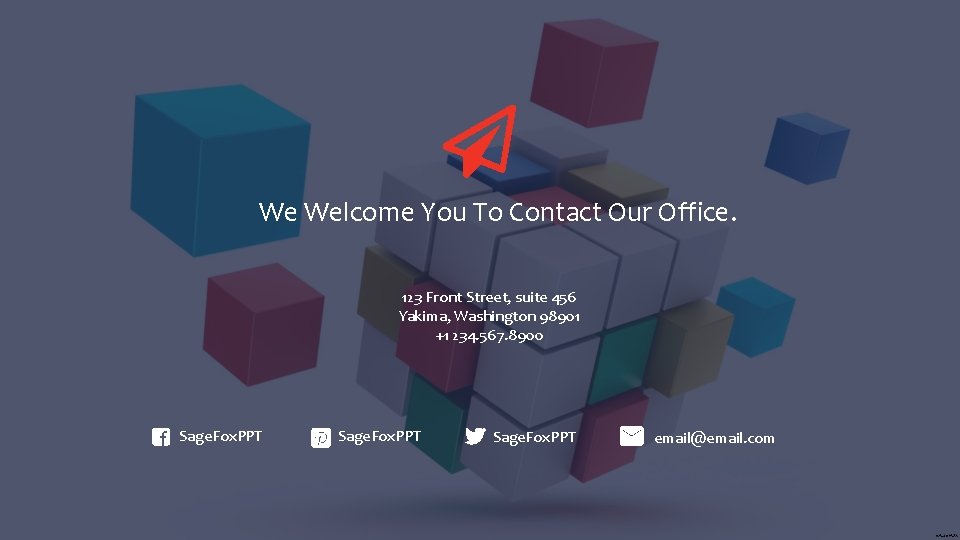 We Welcome You To Contact Our Office. 123 Front Street, suite 456 Yakima, Washington