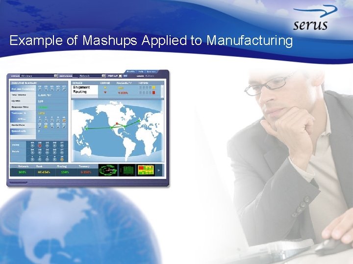 Example of Mashups Applied to Manufacturing 