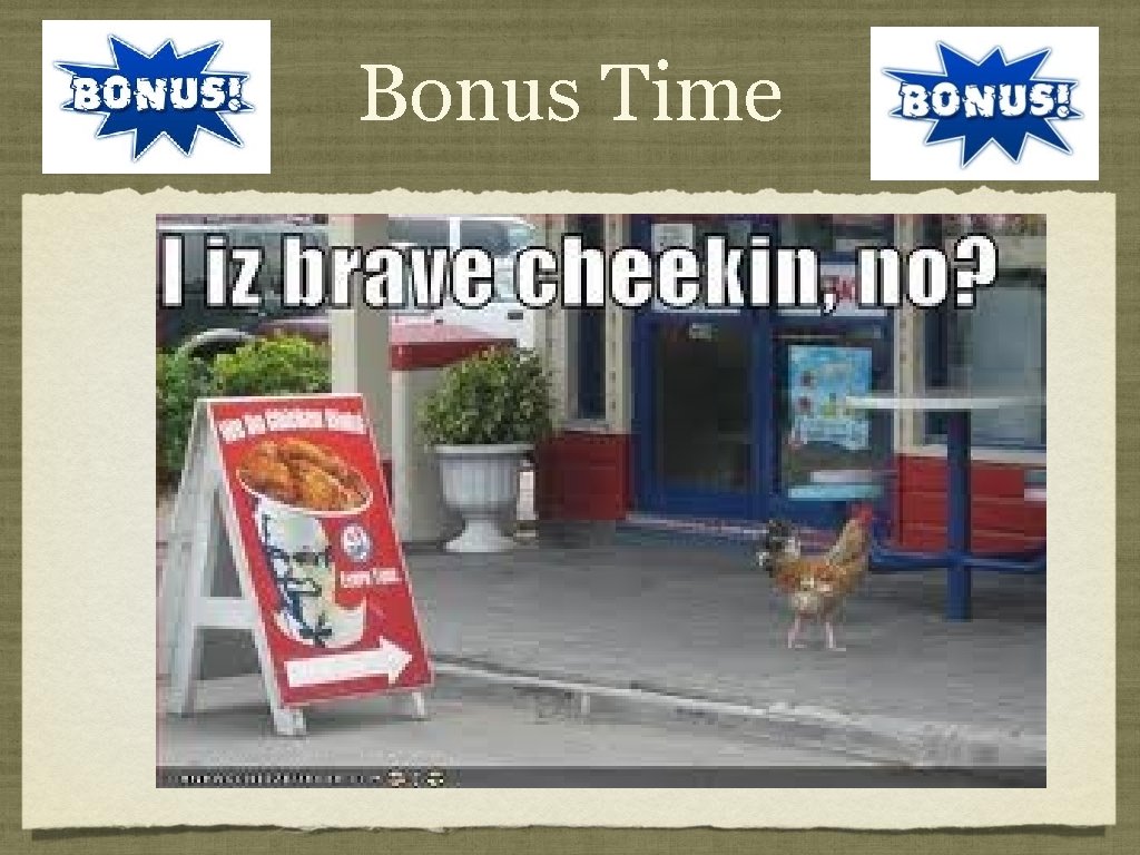 Bonus Time 