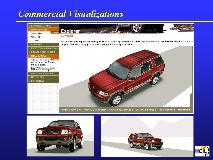 Commercial Visualizations 