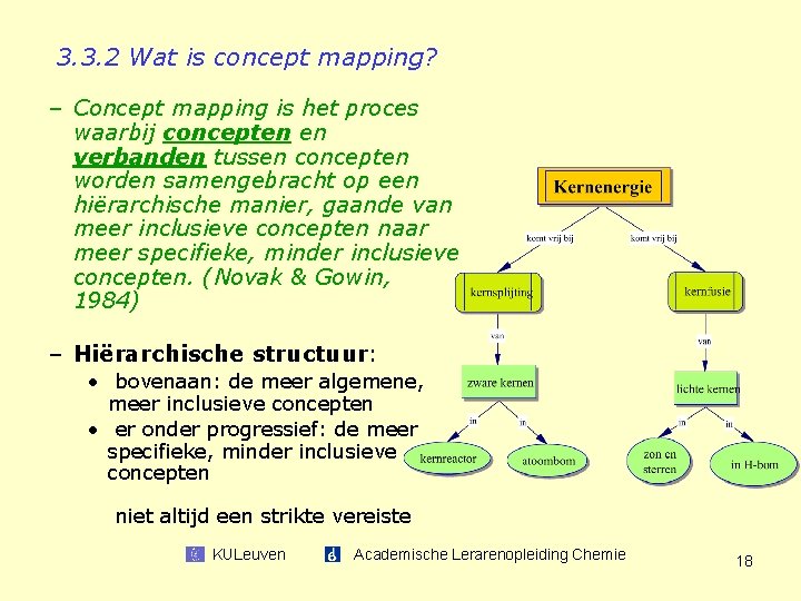 3. 3. 2 Wat is concept mapping? – Concept mapping is het proces waarbij