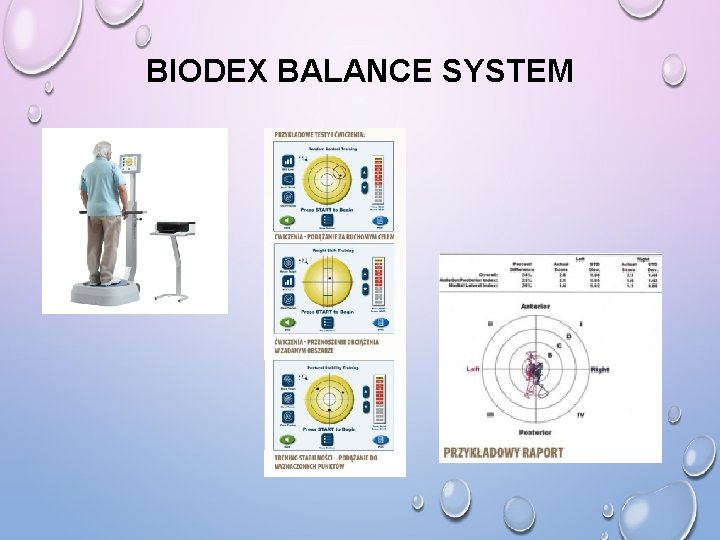 BIODEX BALANCE SYSTEM BIODEX BALANCE SYSTEM