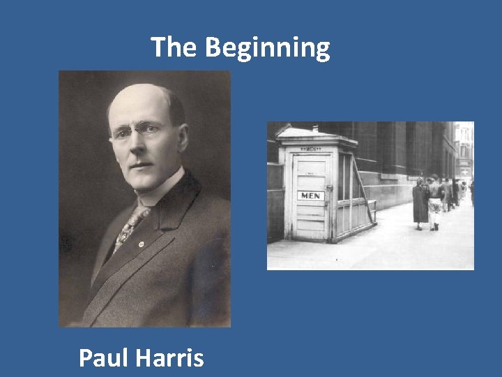 The Beginning Paul Harris 