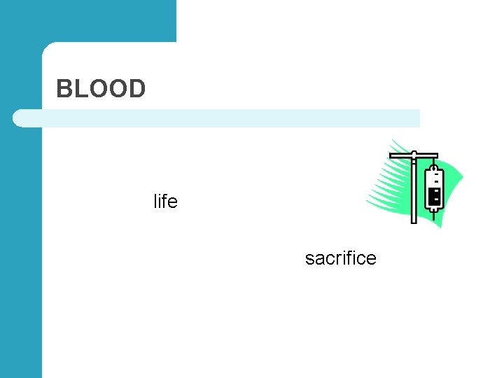 BLOOD life sacrifice 