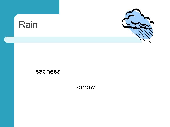Rain sadness sorrow 