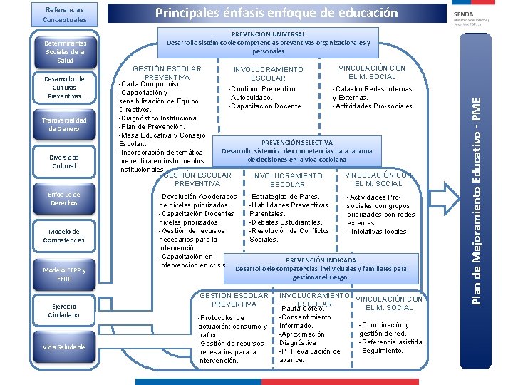 Determinantes Sociales de la Salud Desarrollo de Culturas Preventivas Transversalidad de Genero Diversidad Cultural