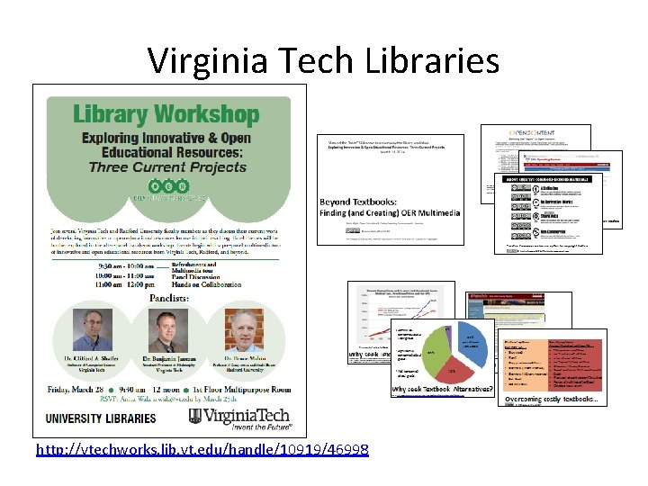 Virginia Tech Libraries http: //vtechworks. lib. vt. edu/handle/10919/46998 