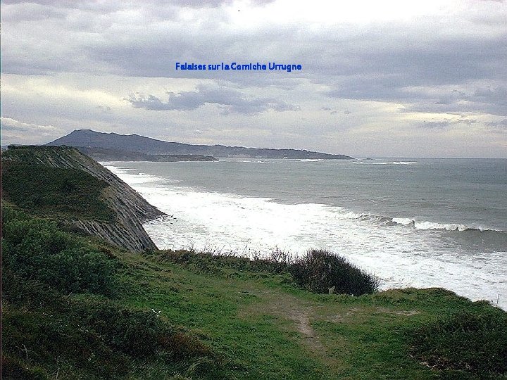 Falaises sur la Corniche Urrugne 