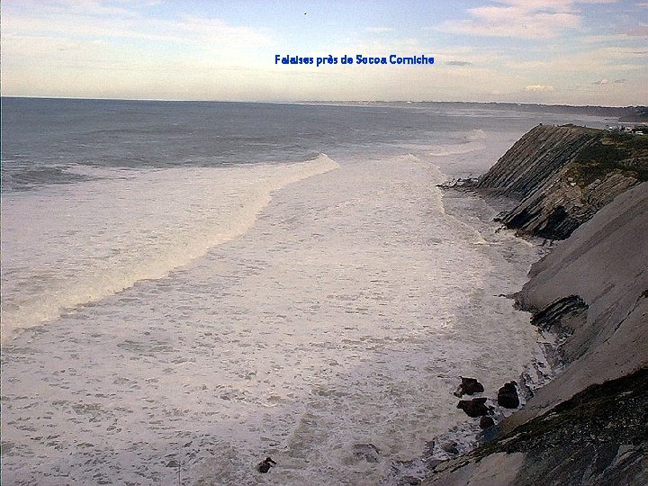 Falaises près de Socoa Corniche 