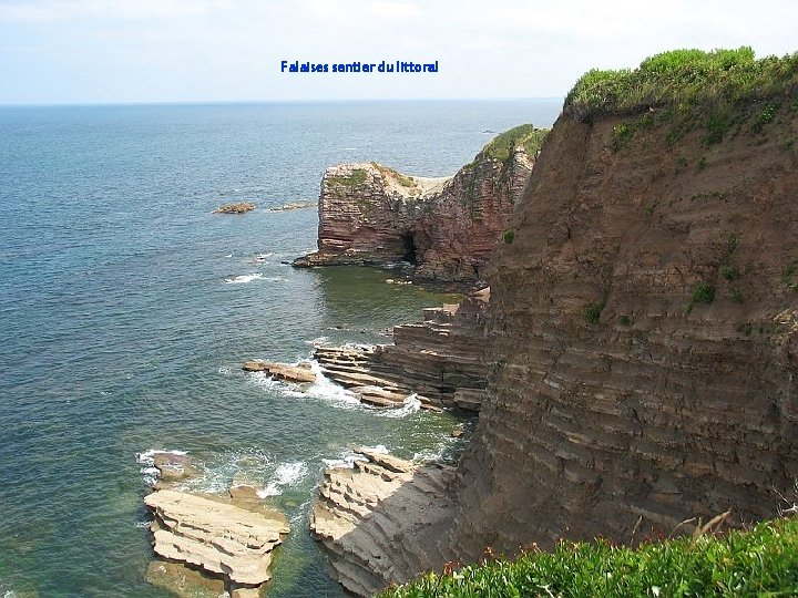 Falaises sentier du littoral 