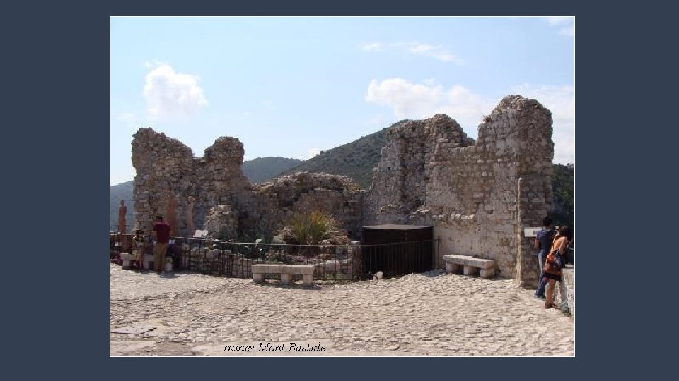 ruines Mont Bastide 