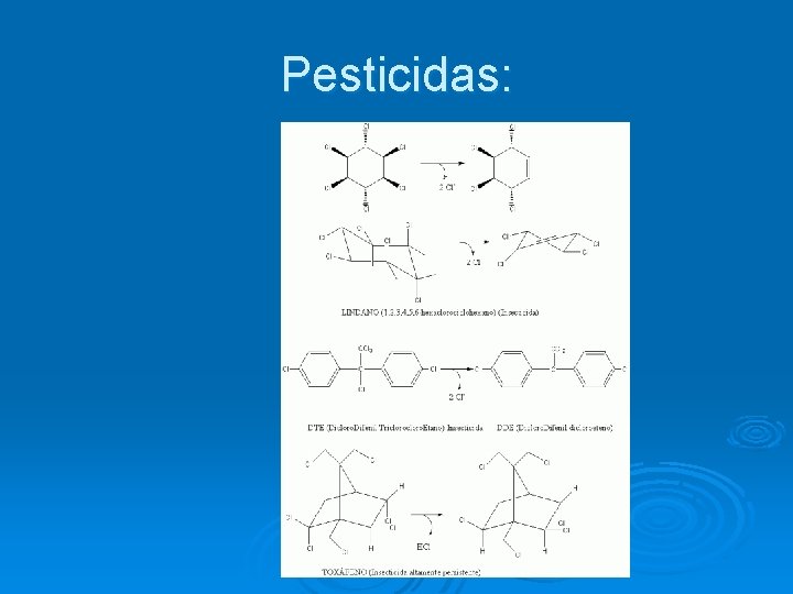 Pesticidas: 