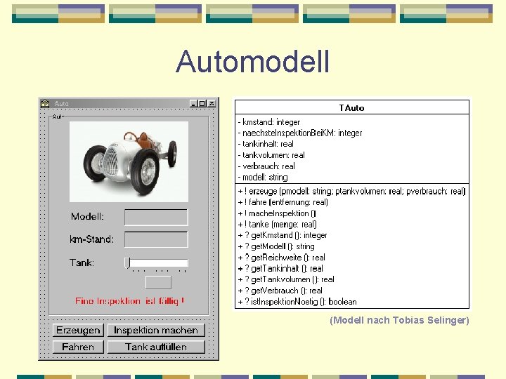 Automodell (Modell nach Tobias Selinger) 