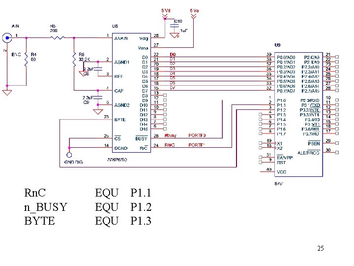 Rn. C n_BUSY BYTE EQU P 1. 1 EQU P 1. 2 EQU P