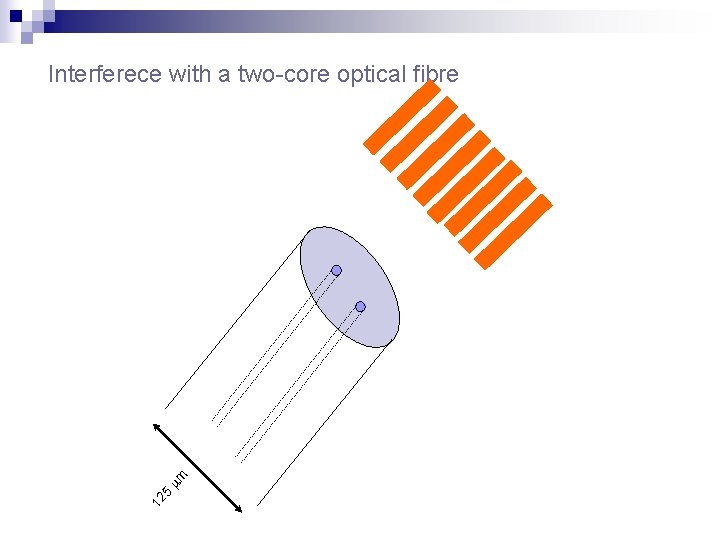 12 5 m Interferece with a two-core optical fibre 