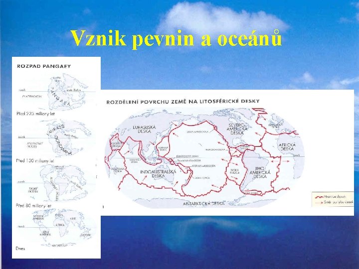 Vznik pevnin a oceánů 