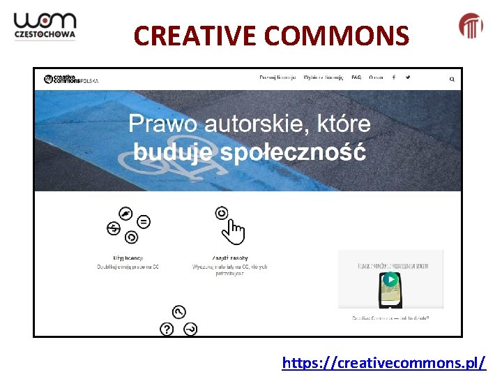 CREATIVE COMMONS https: //creativecommons. pl/ 