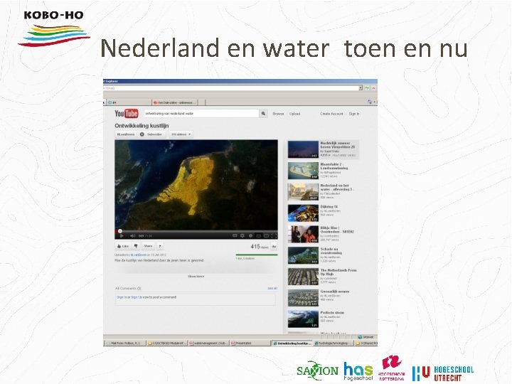 Nederland en water toen en nu 