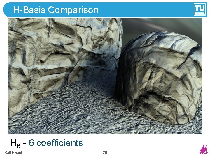 H-Basis Comparison H 6 - 6 coefficients Ralf Habel 26 H-Basis Comparison H 6 - 6 coefficients Ralf Habel 26