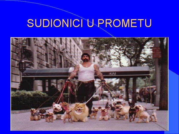 SUDIONICI U PROMETU 