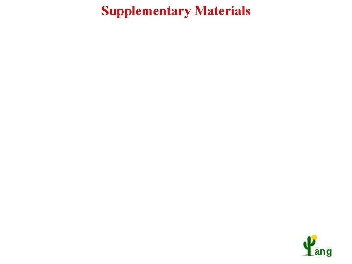 Supplementary Materials ang 