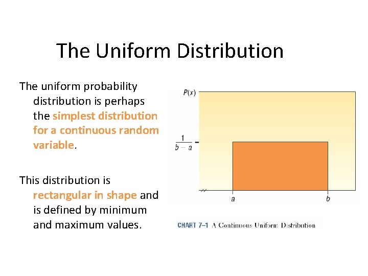 The Uniform Distribution The uniform probability distribution is perhaps the simplest distribution for a