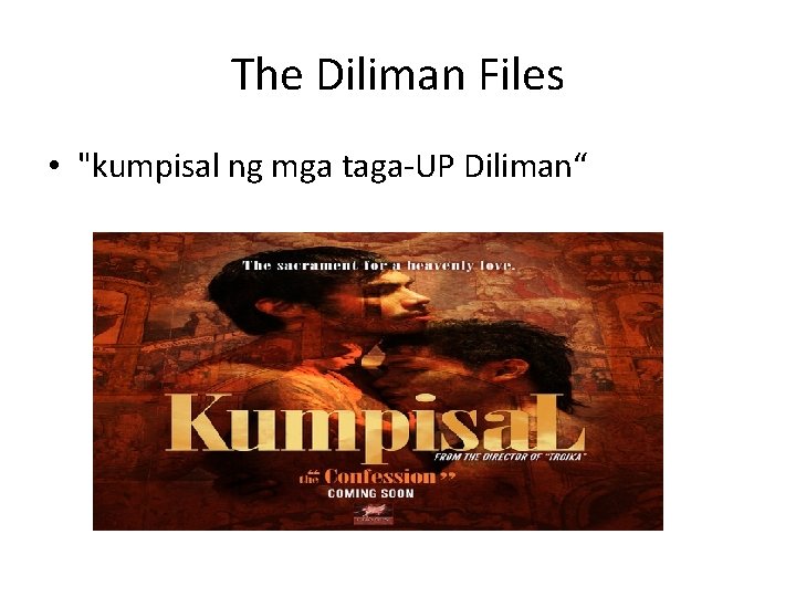 The Diliman Files • "kumpisal ng mga taga-UP Diliman“ 