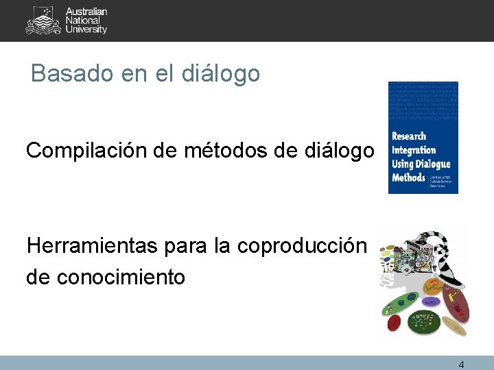 Basado en el diálogo Compilación de métodos de diálogo Herramientas para la coproducción de