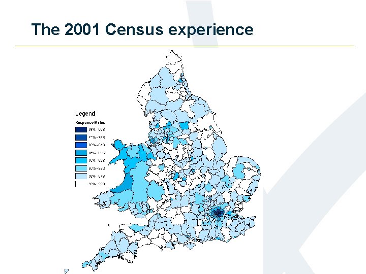 The 2001 Census experience 