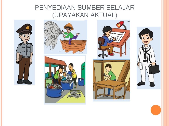 PENYEDIAAN SUMBER BELAJAR (UPAYAKAN AKTUAL) 