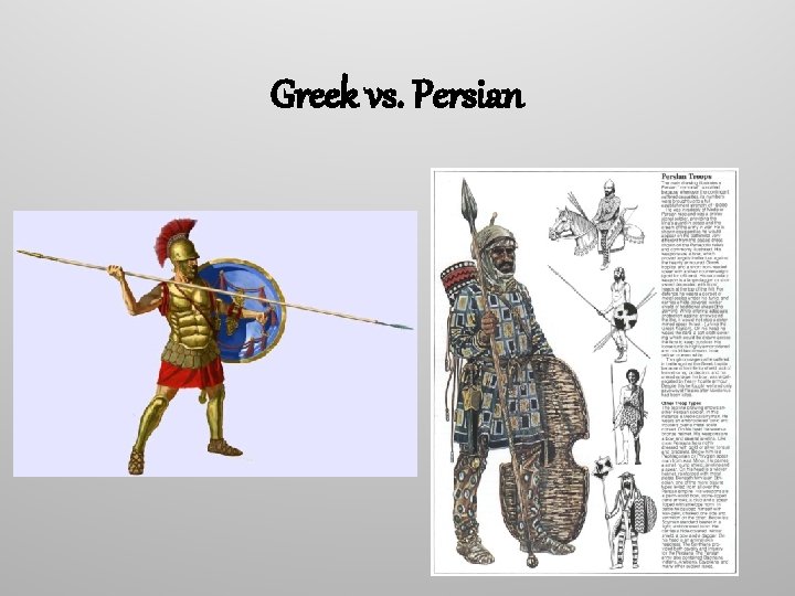 Greek vs. Persian 