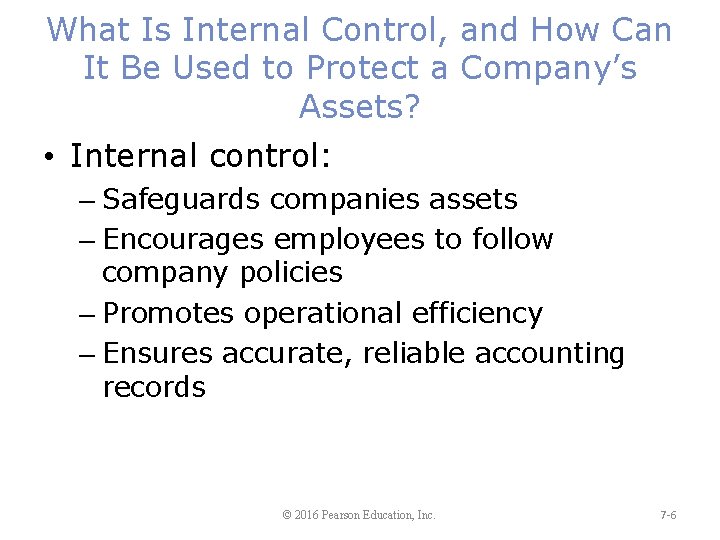 What Is Internal Control, and How Can It Be Used to Protect a Company’s