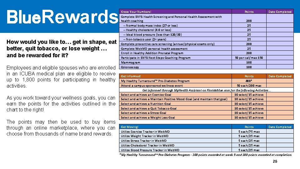  Blue. Rewards How would you like to… get in shape, eat better, quit
