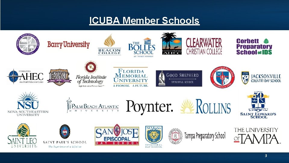 ICUBA Member Schools 3 